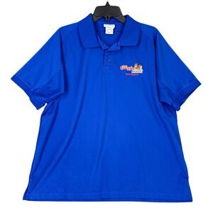 Kelloggs Snacks Polo Shirt Mens L Tony The Tiger Logo Team Augusta‎ Embroidered